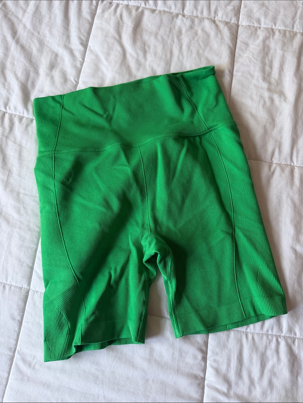 Target Women’s Bright Green High-Rise Bike Shorts